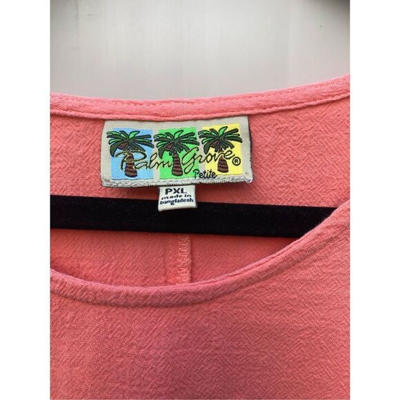 Palm Grove Petites Size PXL Palm Tree Cruise Wear - Picture 3 of 4